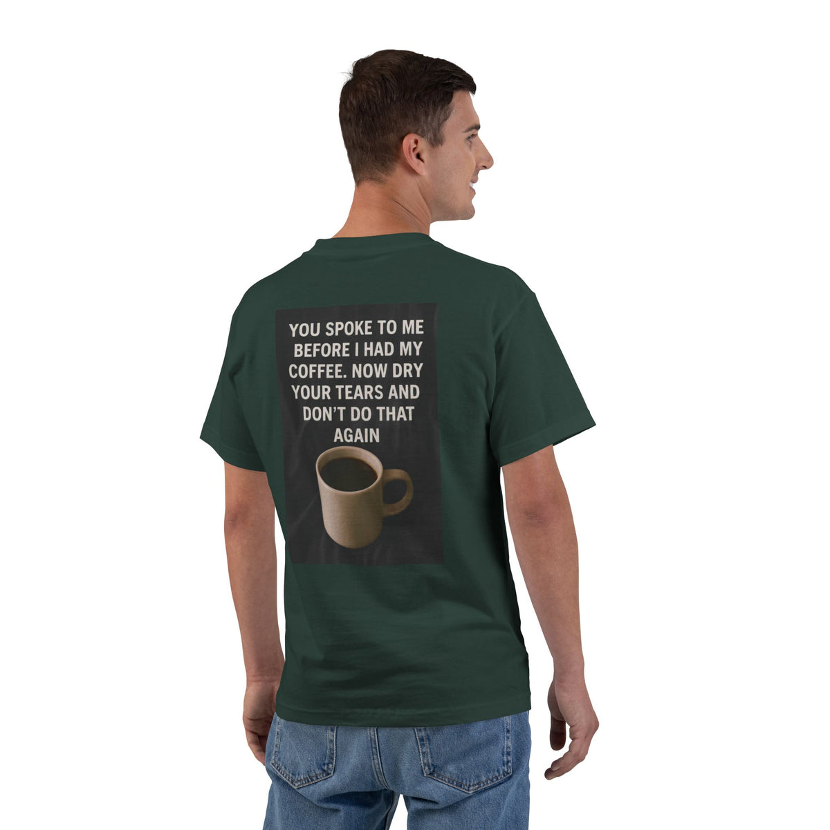 Dry Your Tears Men's Short-Sleeve Crewneck Tee