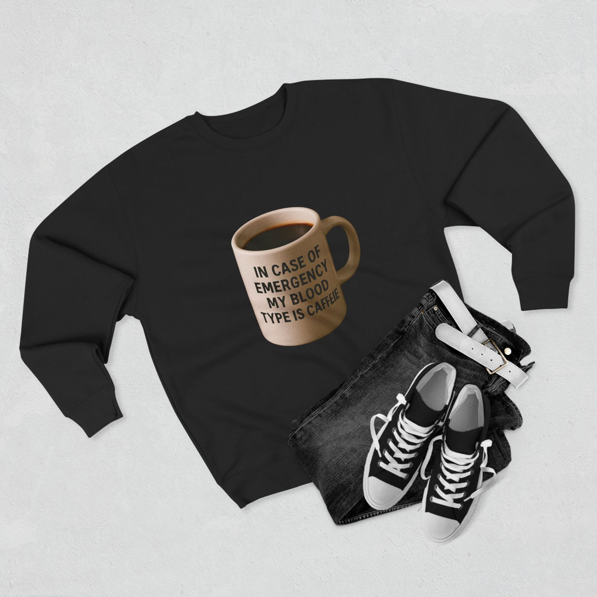 Blood Type Unisex Crewneck Sweatshirt