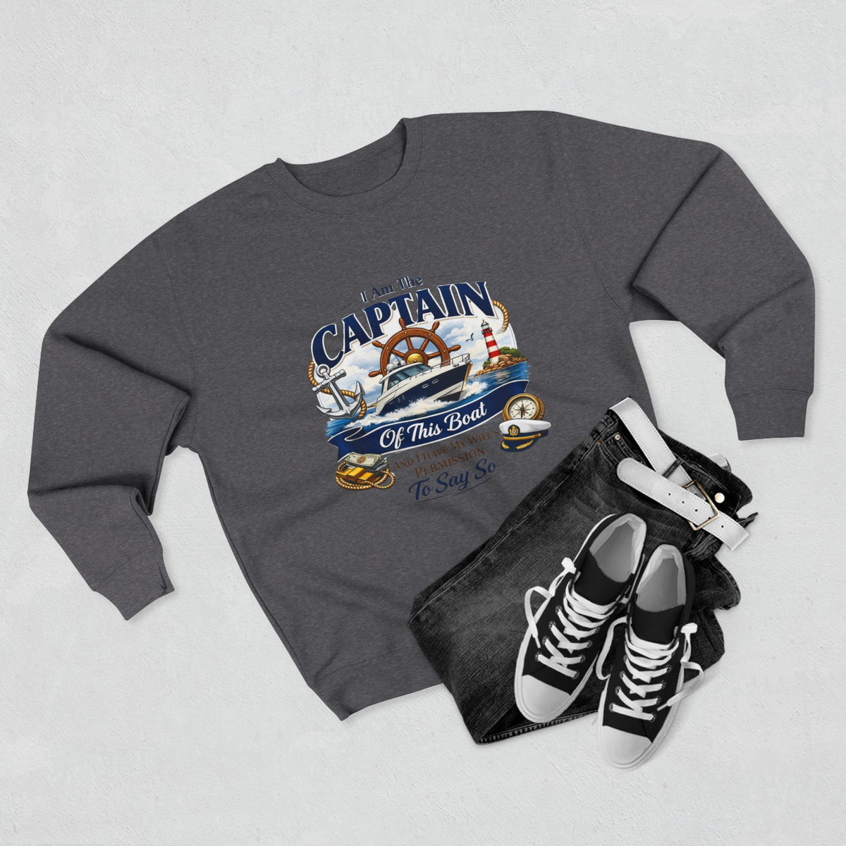Captain Unisex Crewneck Sweatshirt
