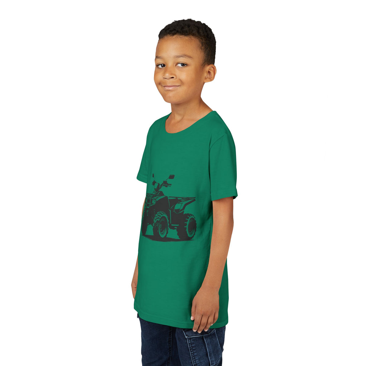 Off The Beaten Path Quad Youth Unisex Short Sleeve Crewneck Tee