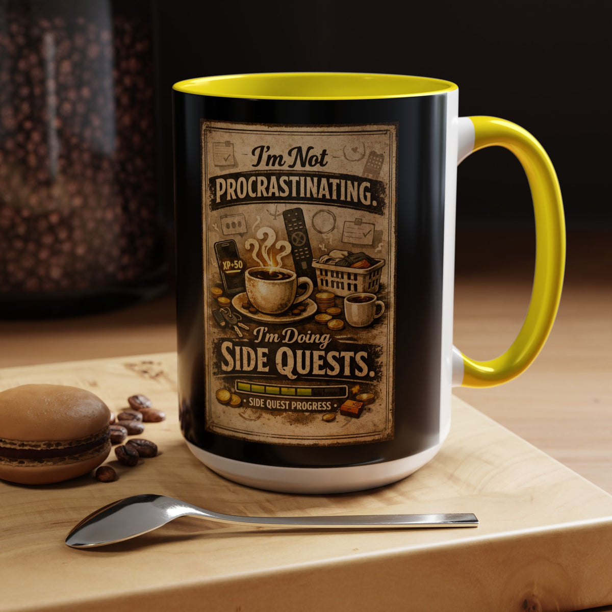 Procrastinating 2-Tone Coffee Mug