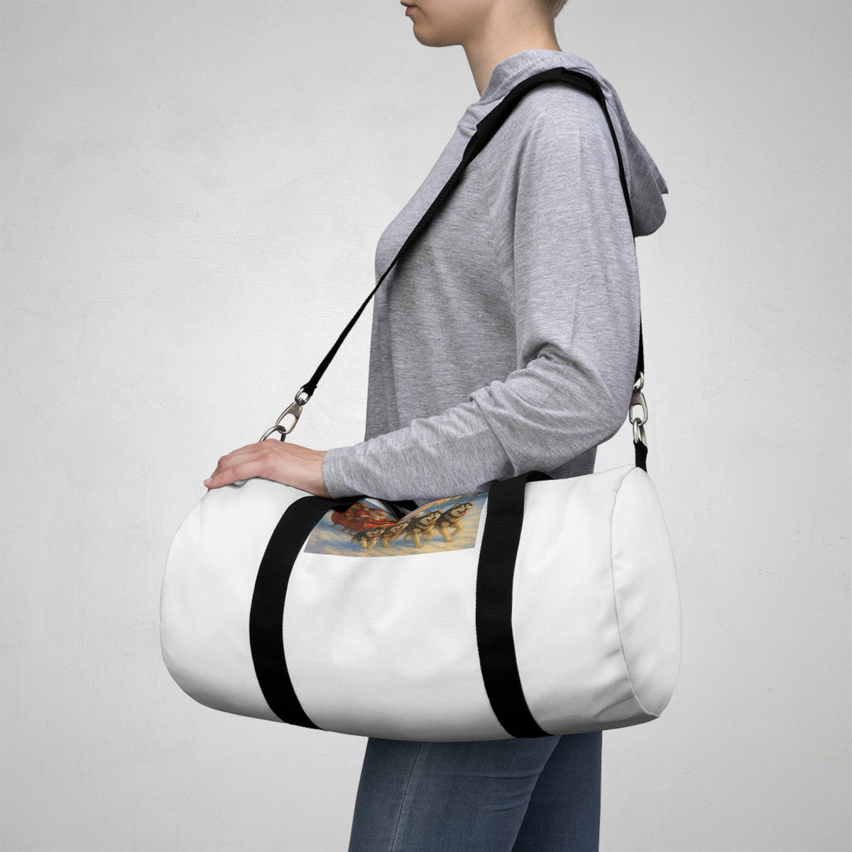 Dashing Through The Snow Duffel Bag