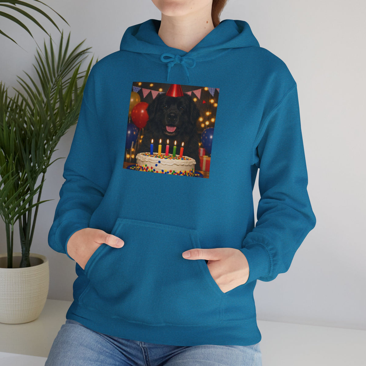 Birthday Buddy Newfie Unisex Hoodie