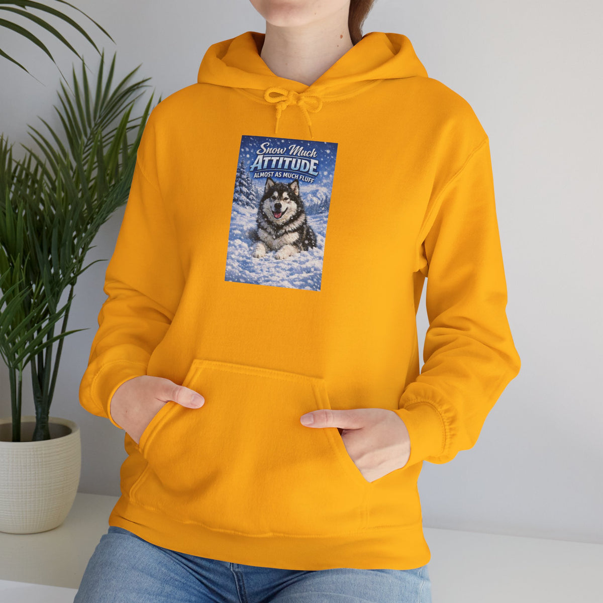 Snow Much Attitude Unisex Hoodie