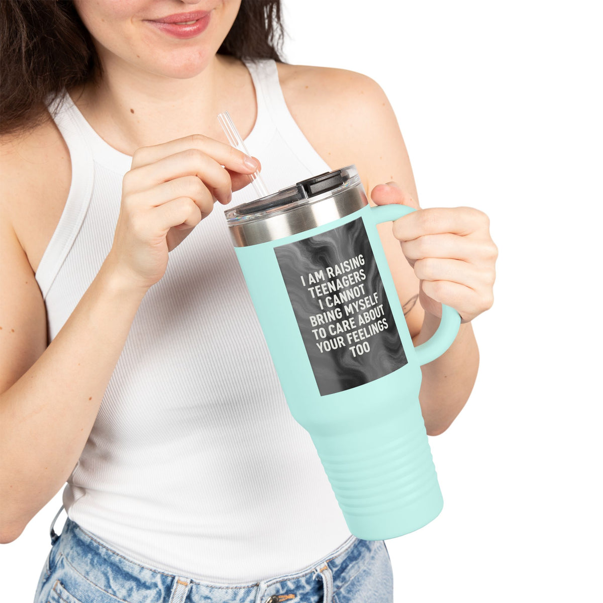 Raising Teenagers Insulated Travel Mug