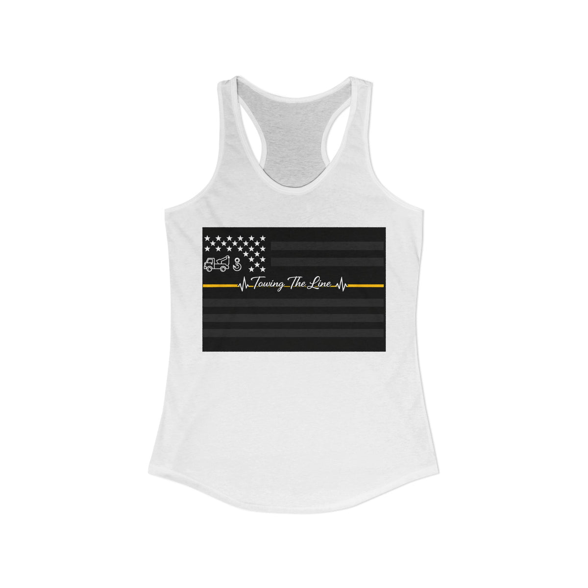 Thin Yellow Line Women's Racerback Tank