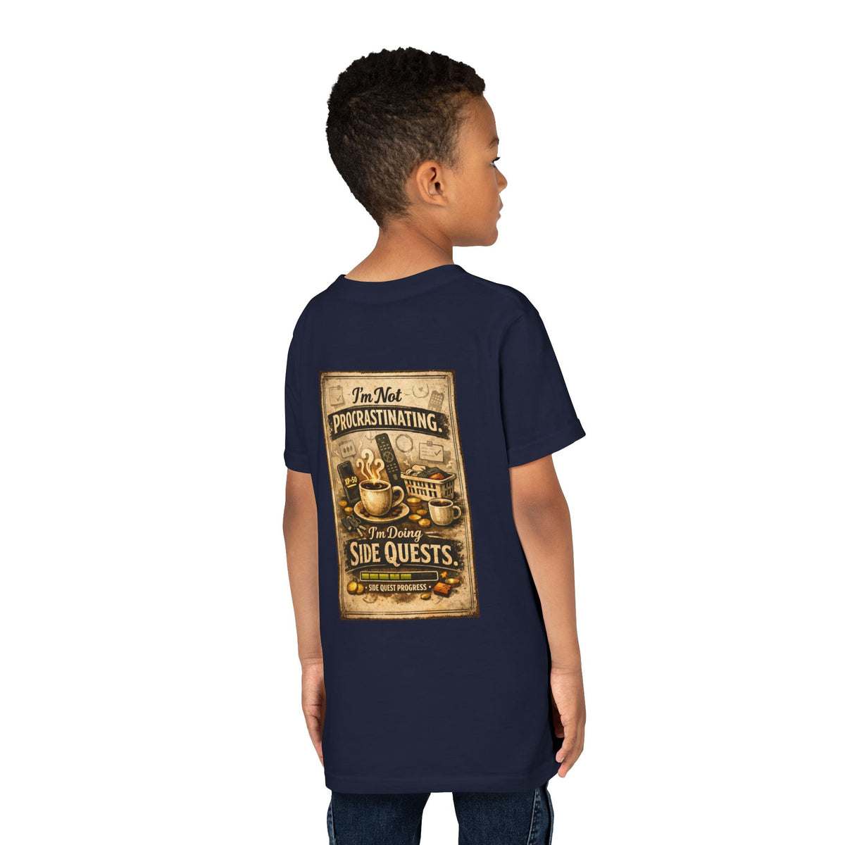 Procrastinating Youth Unisex Short Sleeve Crewneck Tee