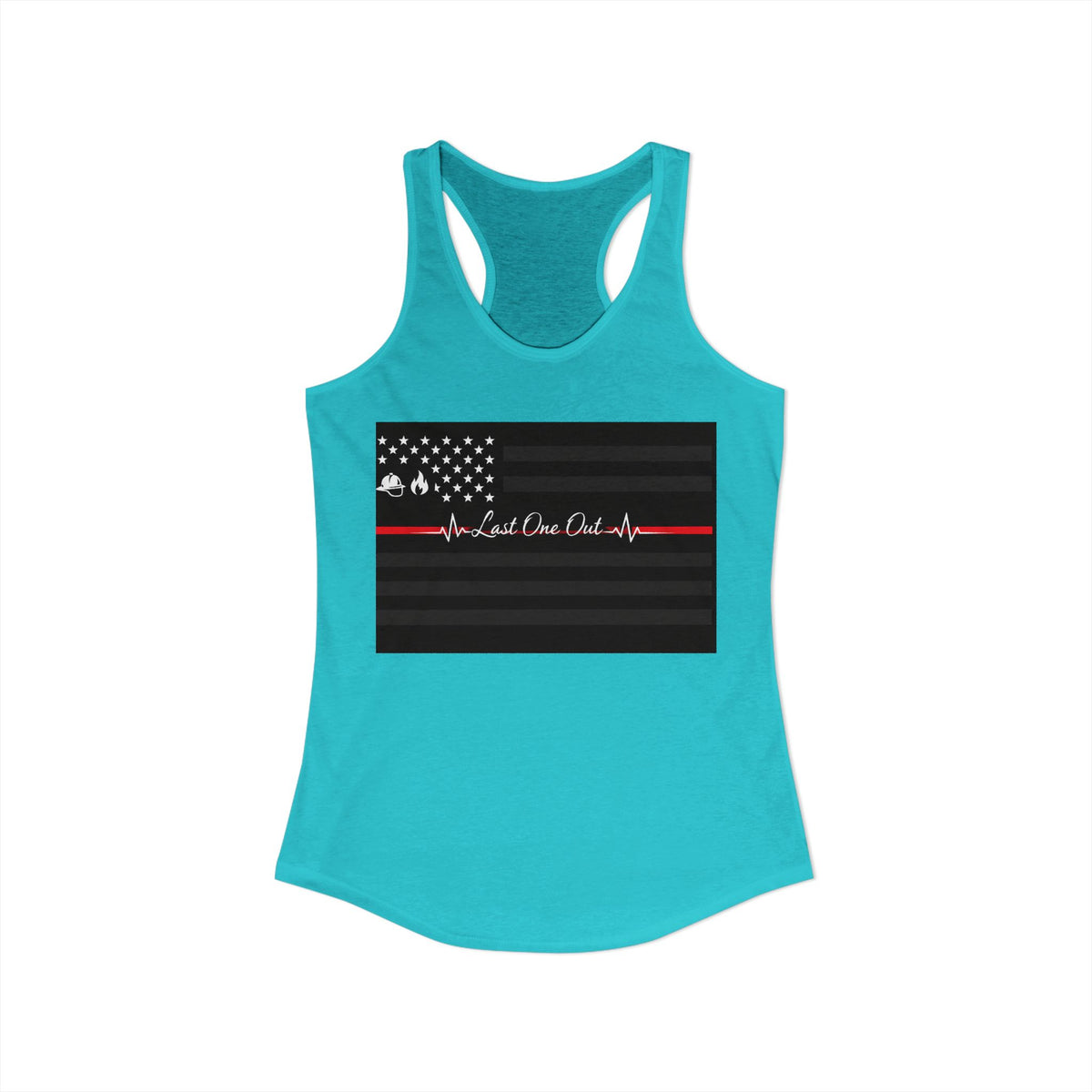Thin Red Line Women's Racerback Tank