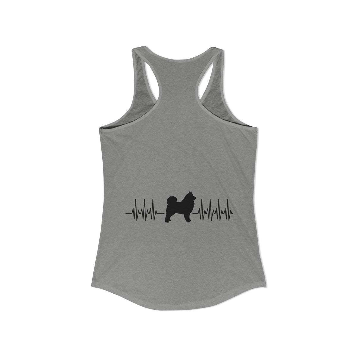 My Heart Beats For Samoyeds Women's Racerback Tank