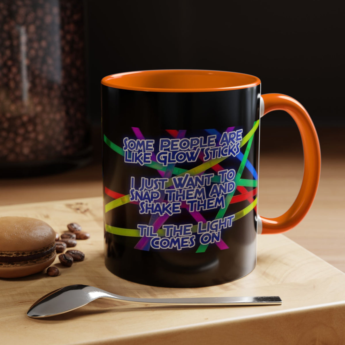 Glow Sticks 2-Tone Coffee Mug