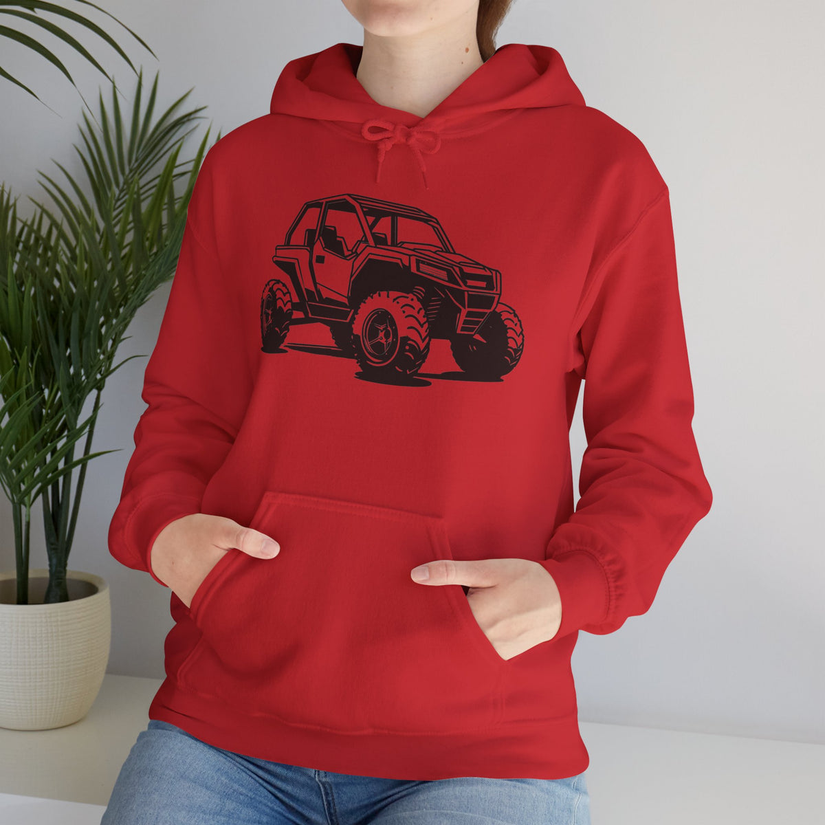 Off The Beaten Path Side By Side Unisex Hoodie