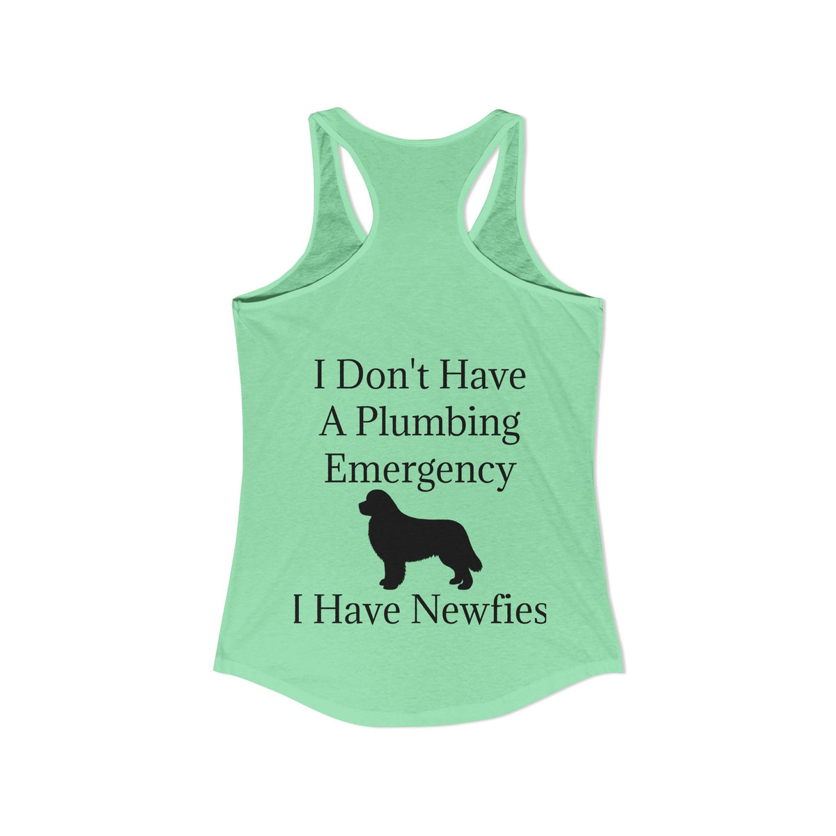 Plumbing Emergency Women's Racerback Tank