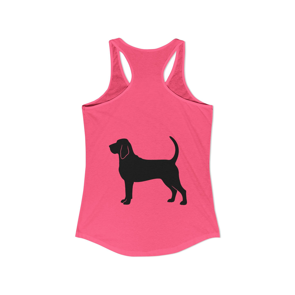 Bloodhound Silhouette Women's Racerback Tank