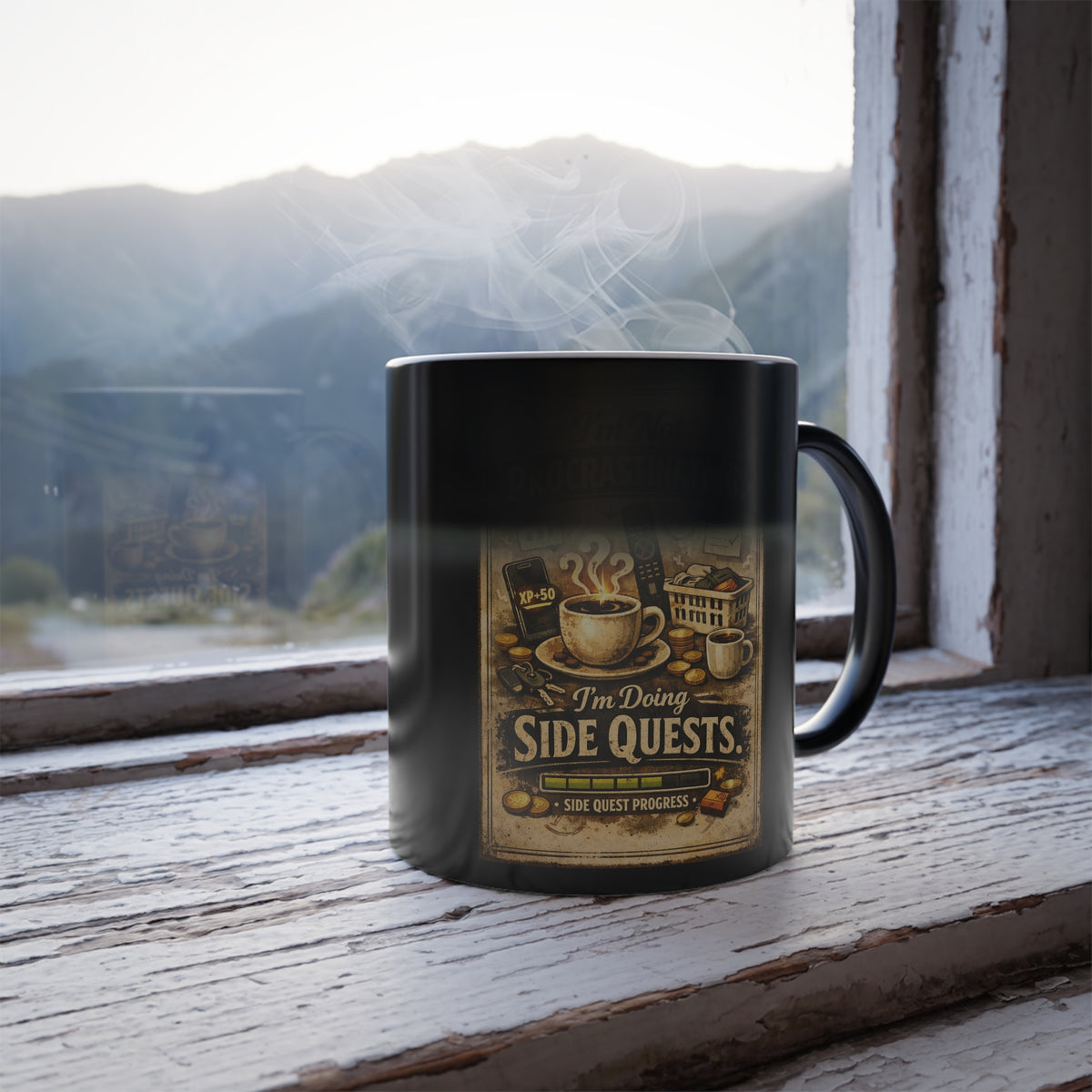 Procrastinating Color Changing Mug