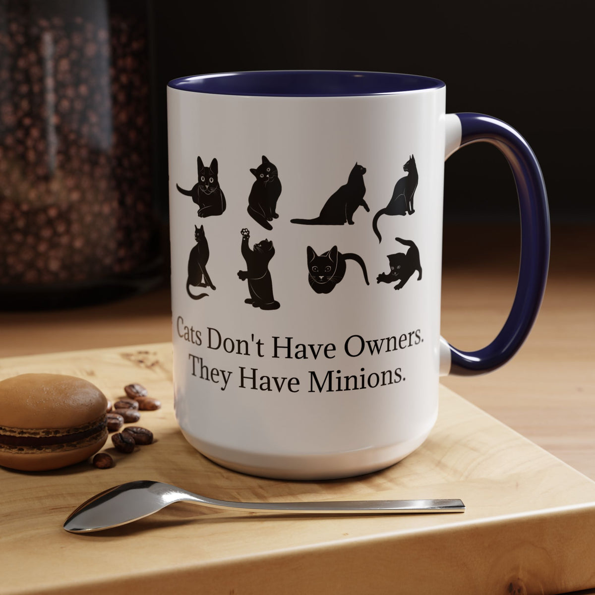 Cat Minions 2-Tone Coffee Mug
