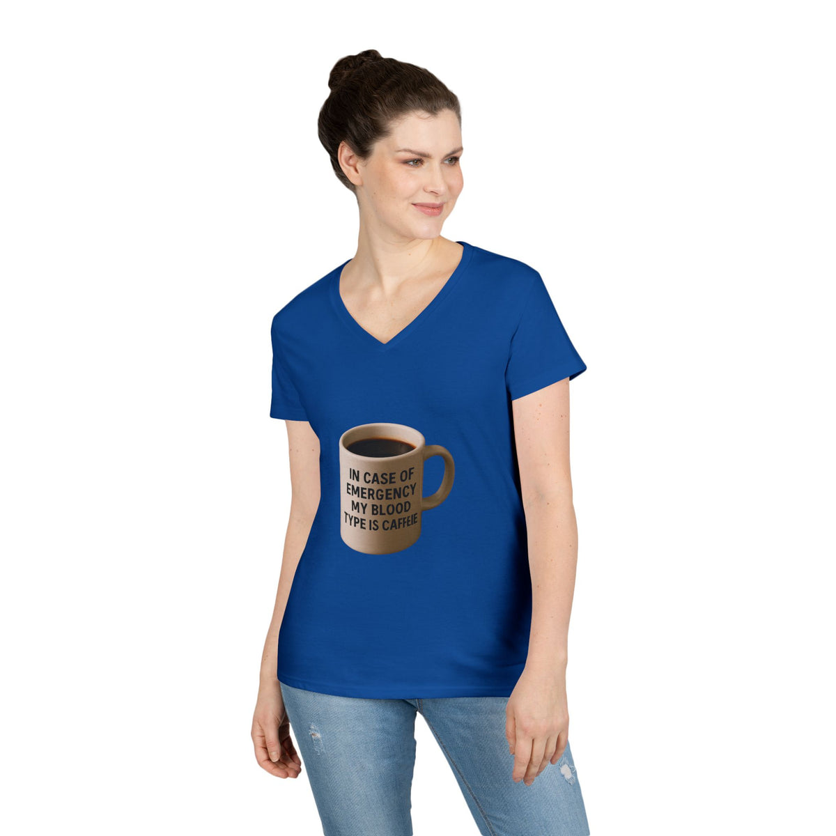 Blood Type Women's V-Neck Tee