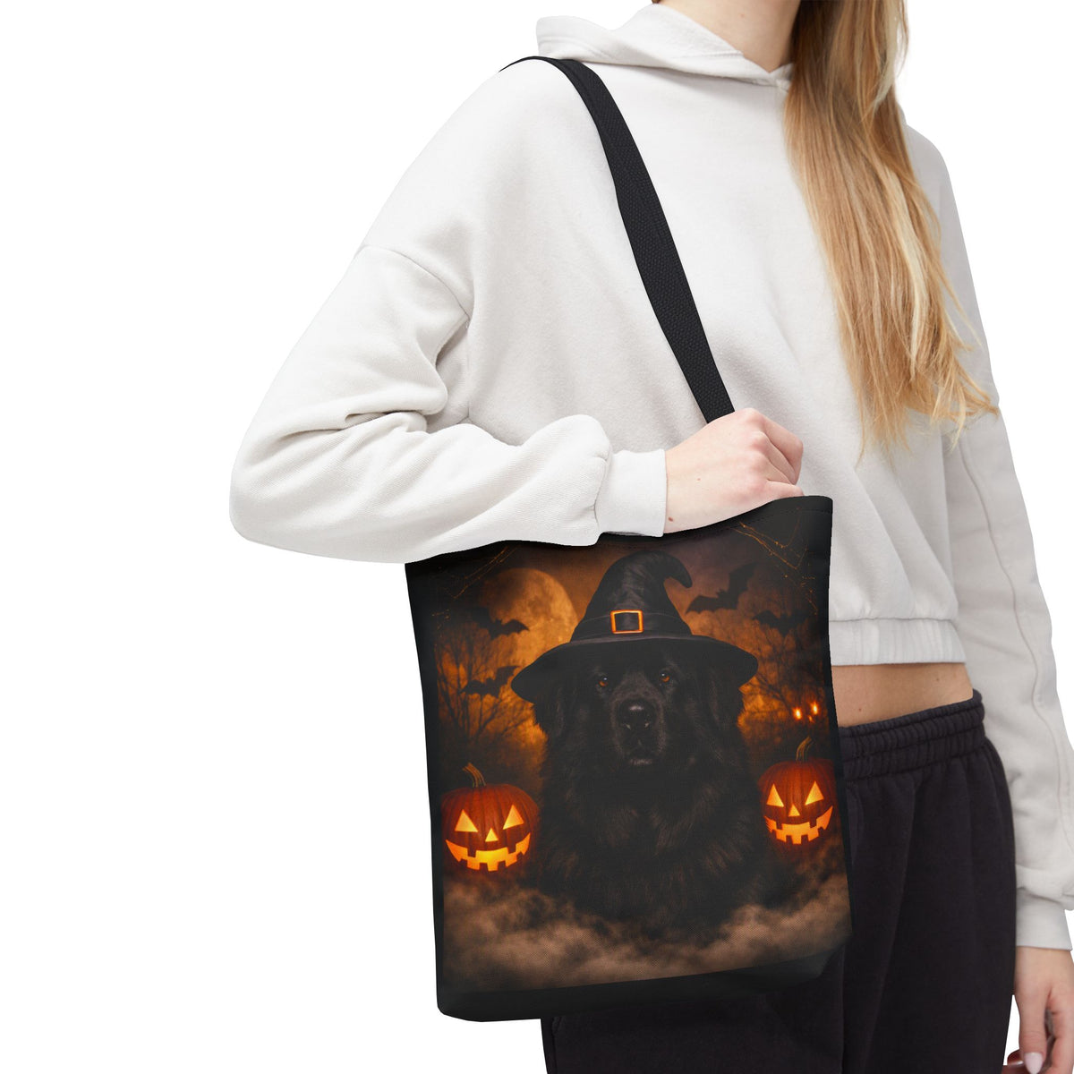 Witch Hat Pack Newfie Tote Bag