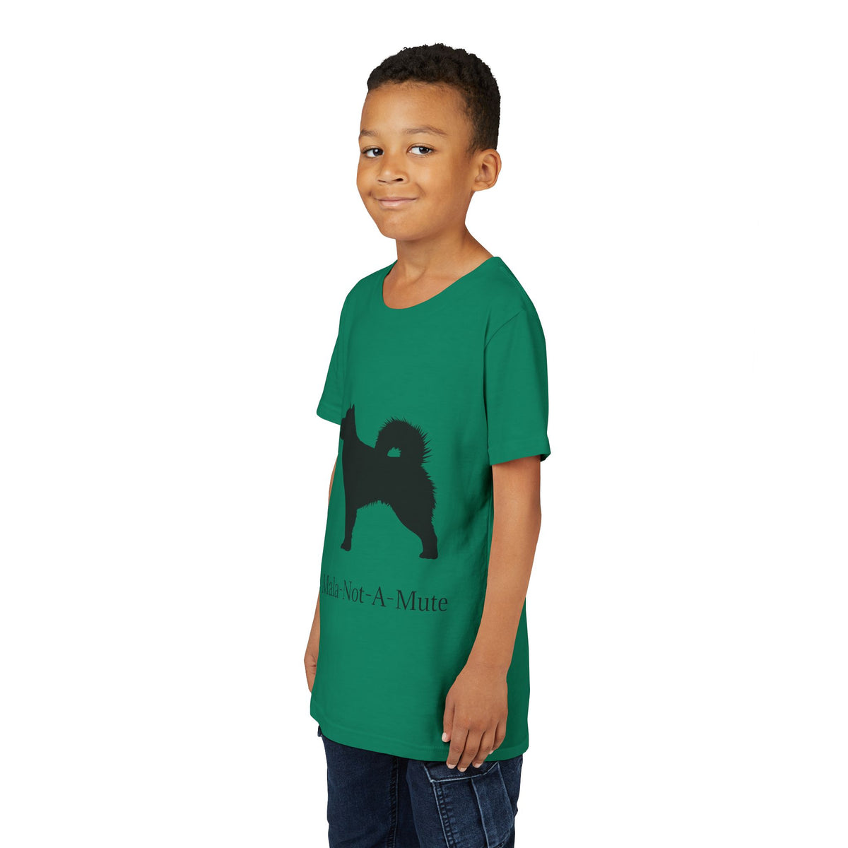 Mala-Not-A-Mute Youth Unisex Short Sleeve Crewneck Tee