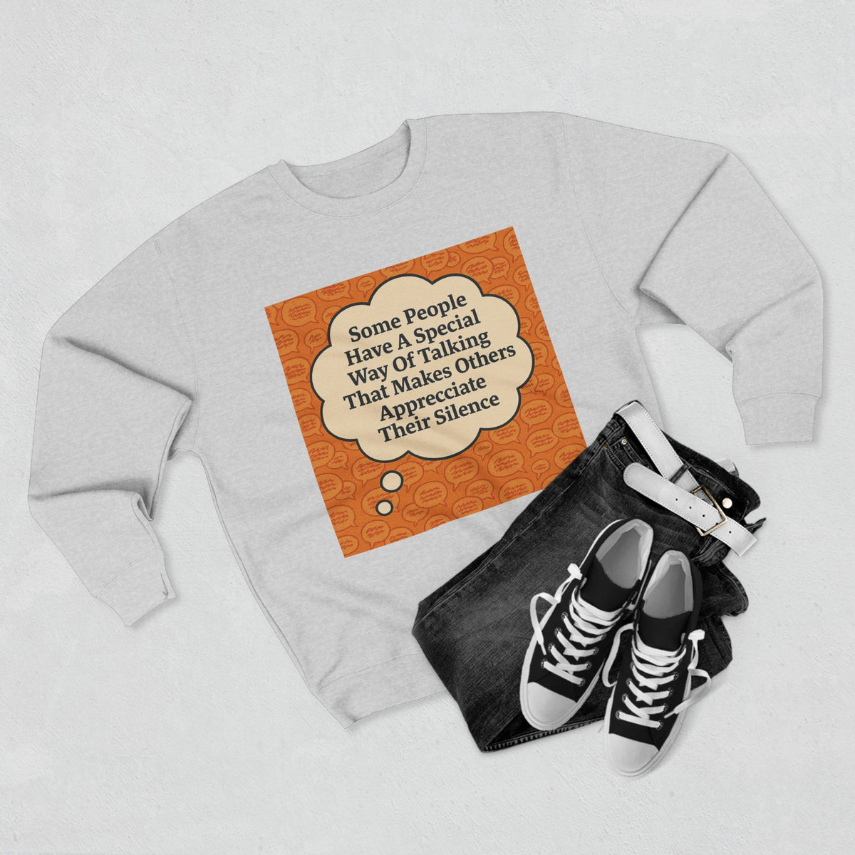 Special Way Of Talking Unisex Crewneck Sweatshirt