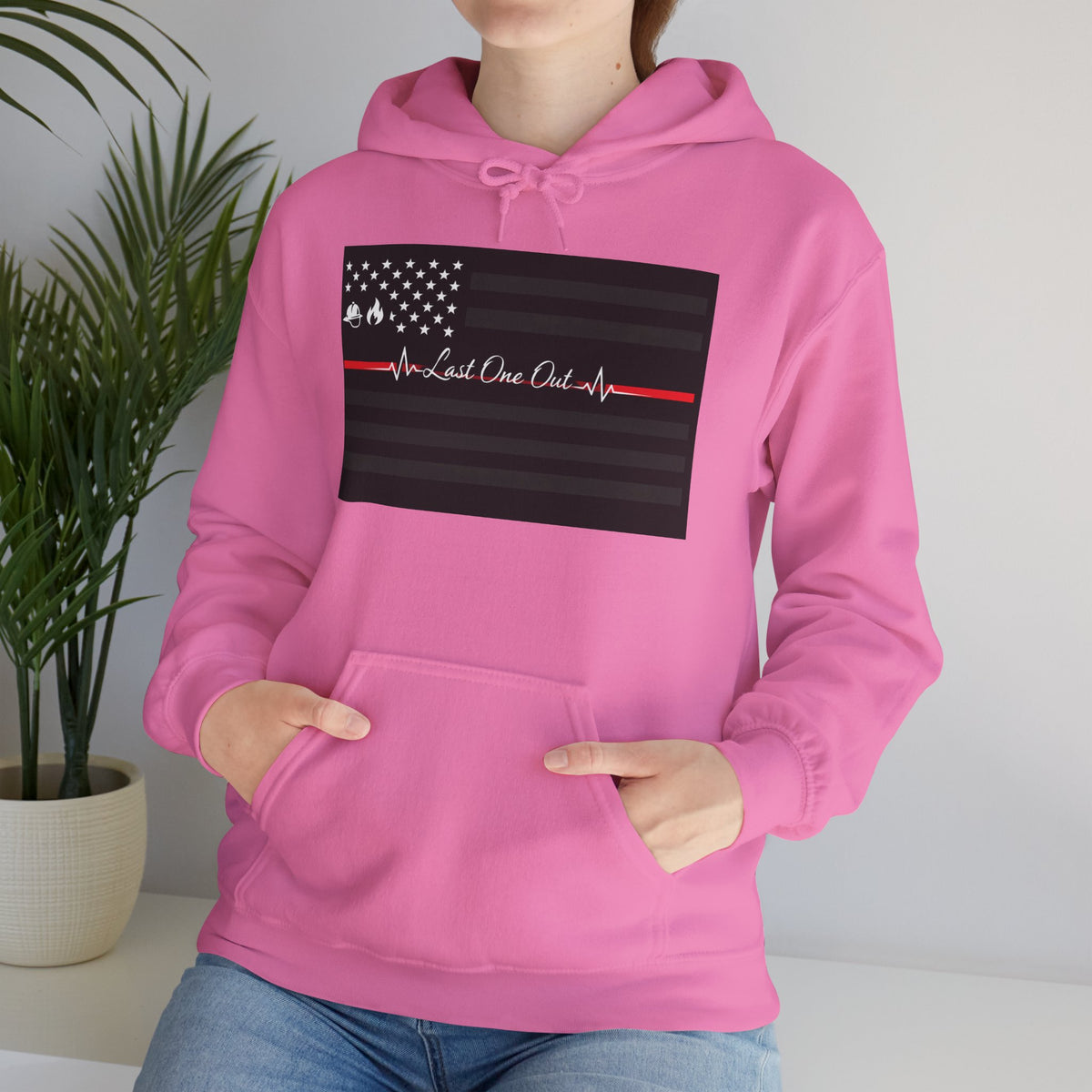 Thin Red Line Unisex Hoodie