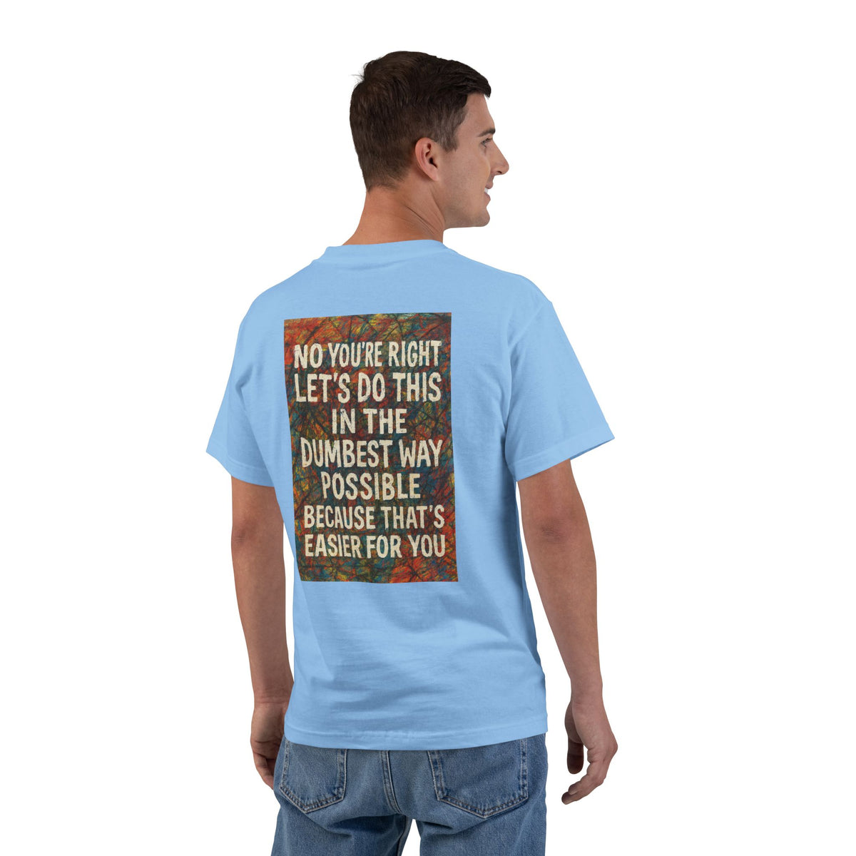 Easier For You Men's Short-Sleeve Crewneck Tee