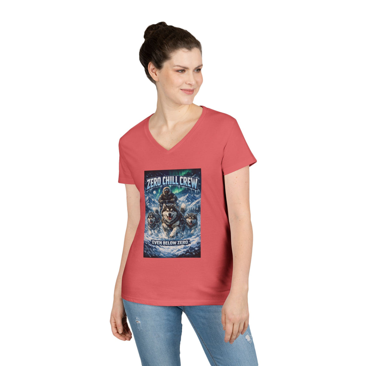 Zero Chill Crew Women's V-Neck Tee