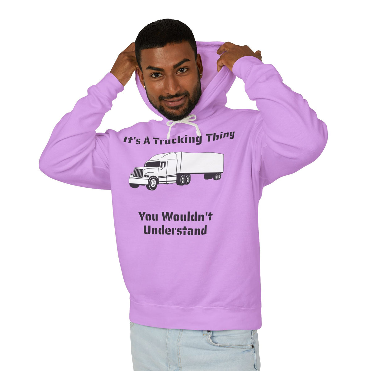 Trucking Thing Unisex Lightweight Hoodie