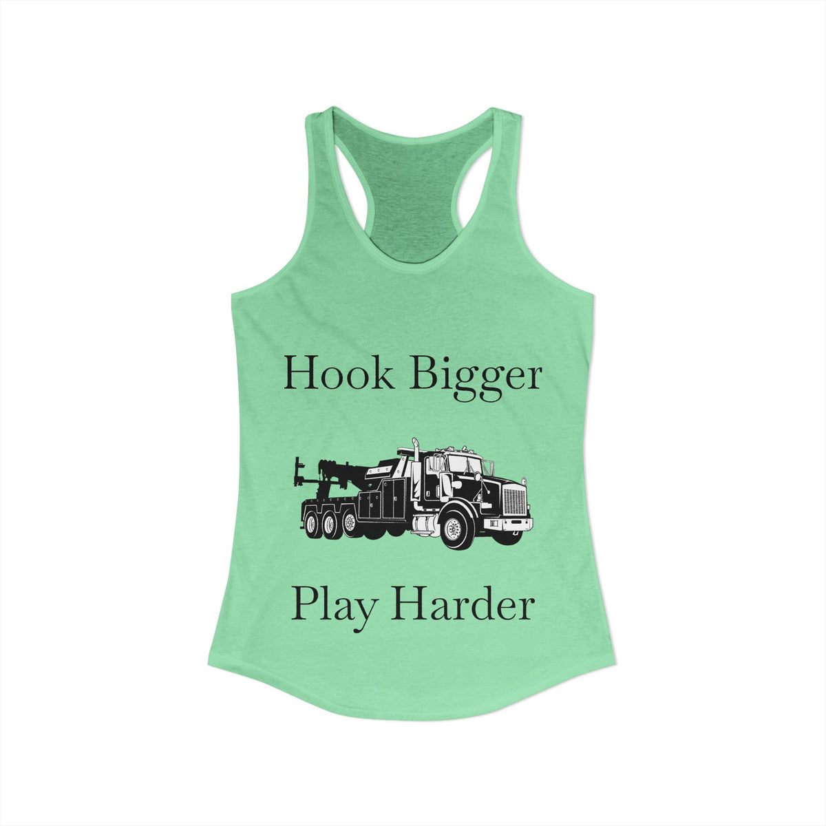 Hook Bigger Women's Racerback Tank