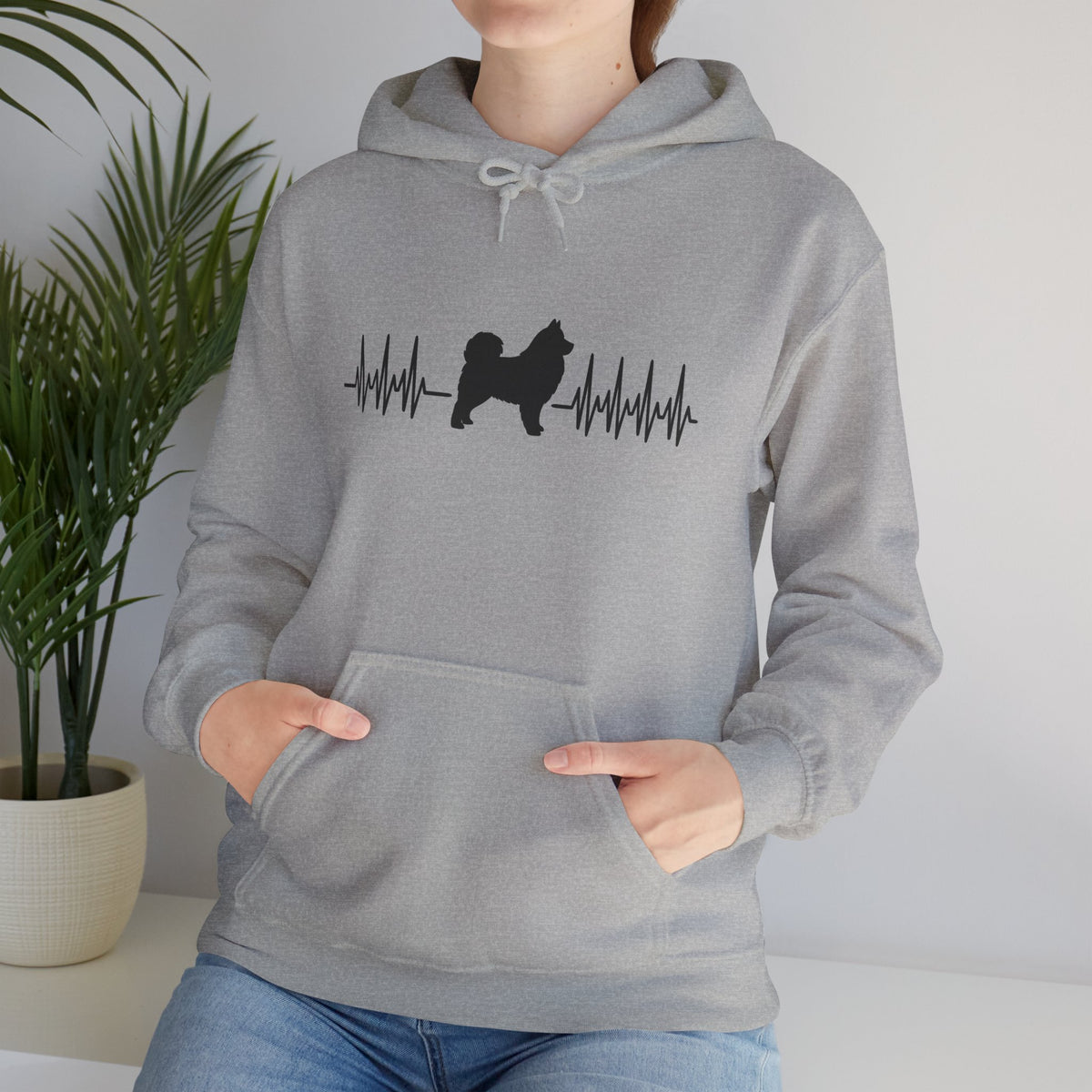 My Heart Beats For Samoyeds Unisex Hoodie