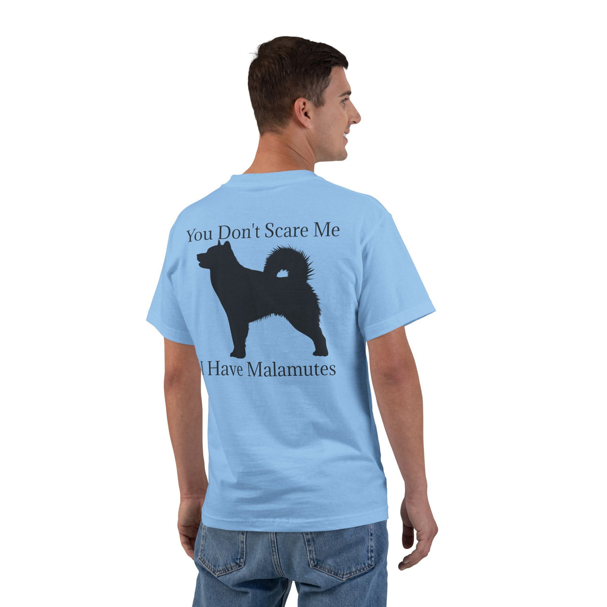You Don't Scare Me Men's Short-Sleeve Crewneck Tee