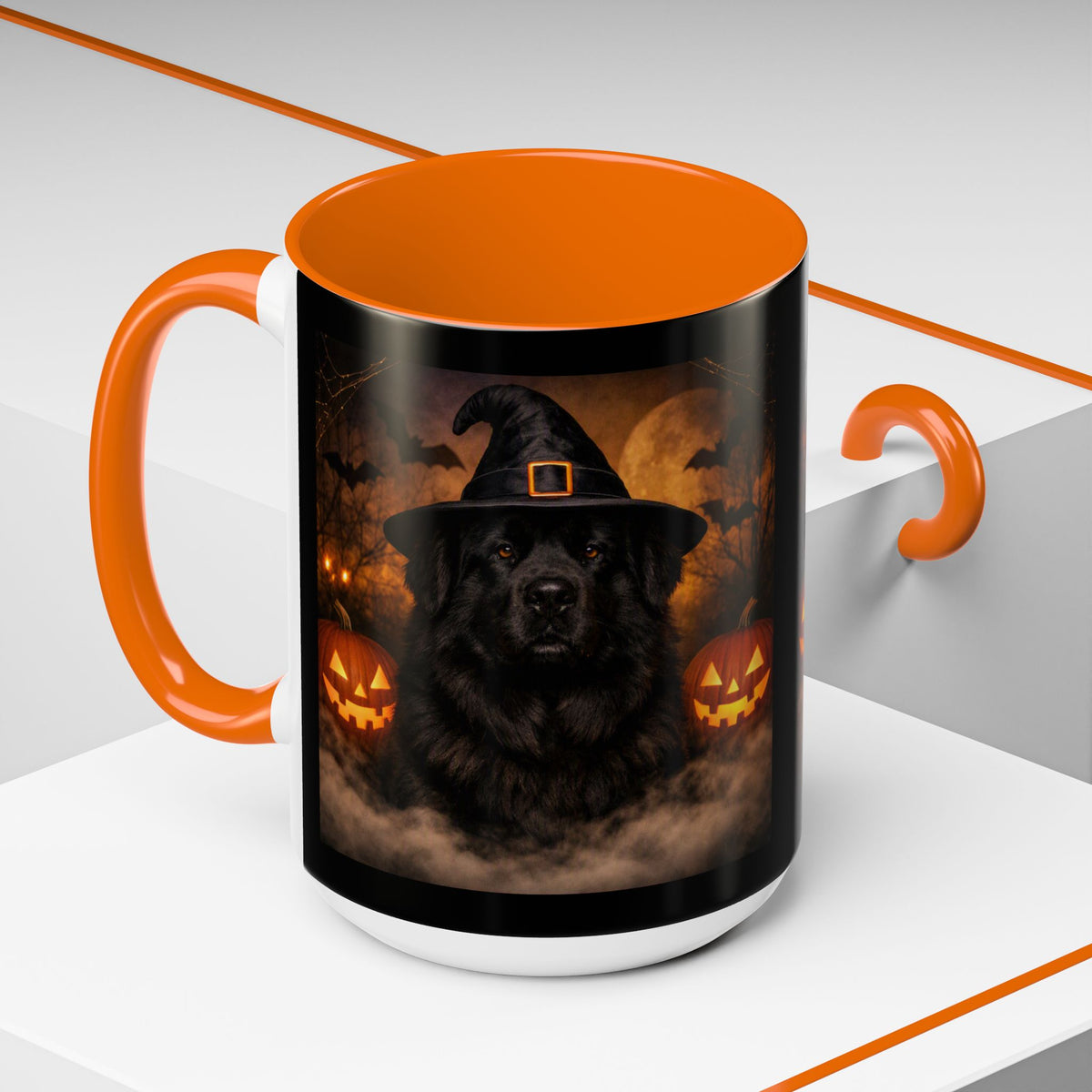 Witch Hat Pack Newfie 2-Tone Coffee Mug
