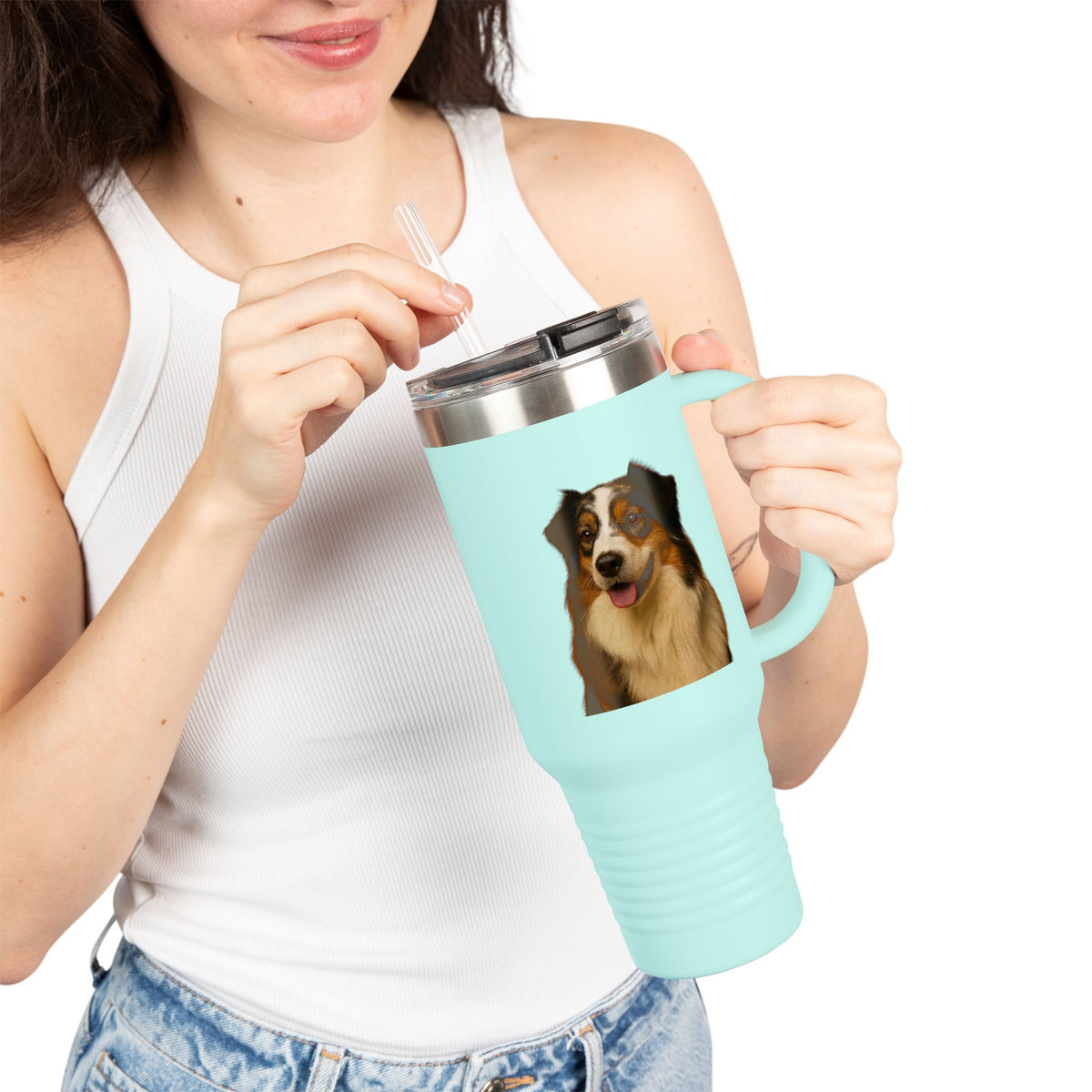Aussie Head Insulated Travel Mug