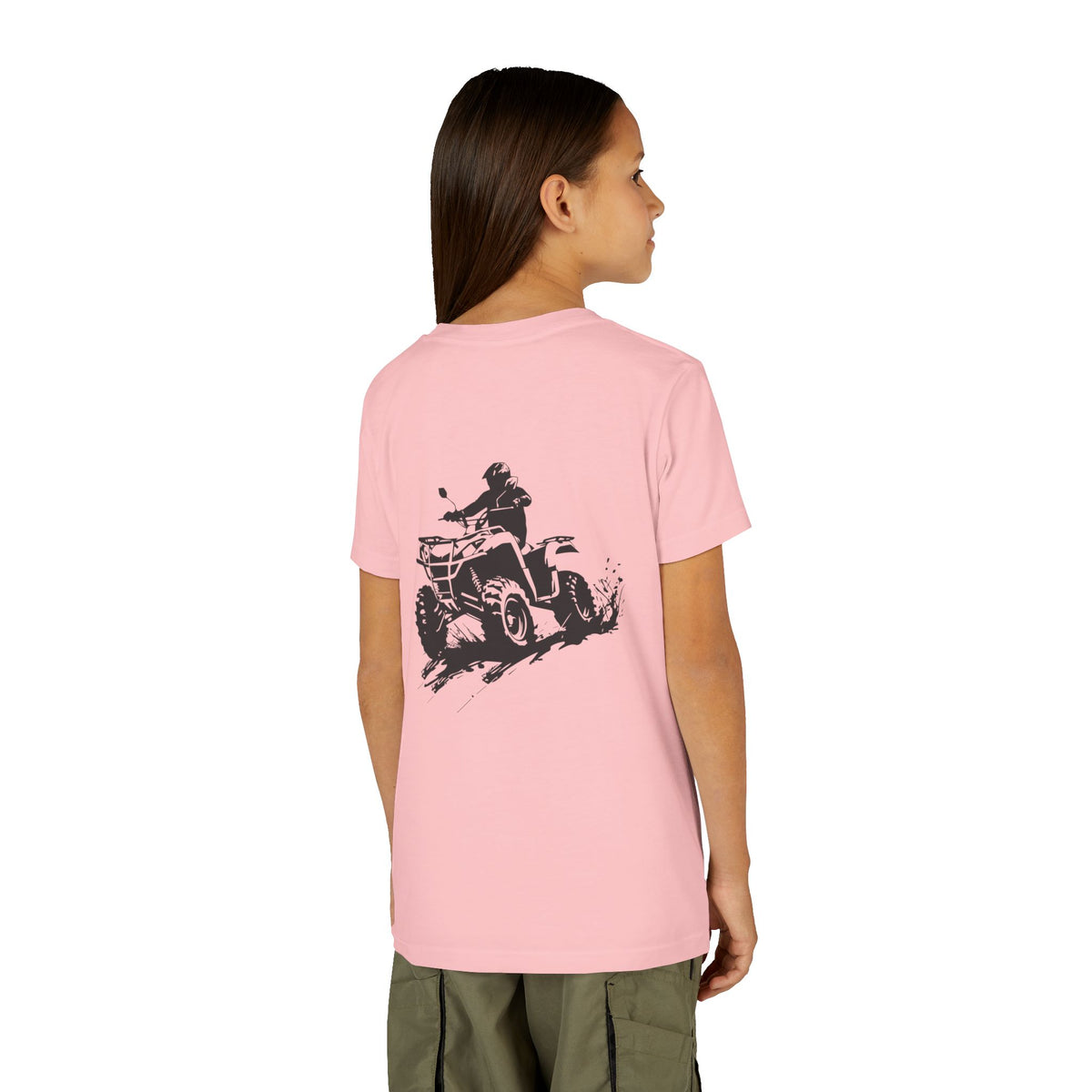 Slingin' Mud Quad Youth Unisex Short Sleeve Crewneck Tee