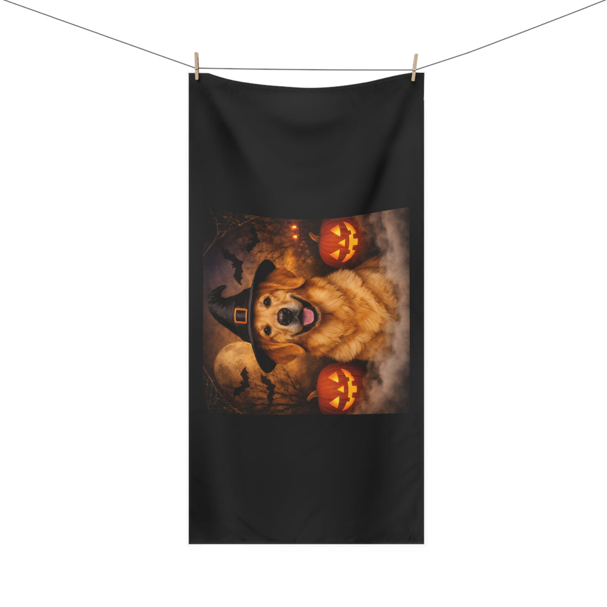 Witch Hat Pack Golden Mink-Cotton Beach Towel