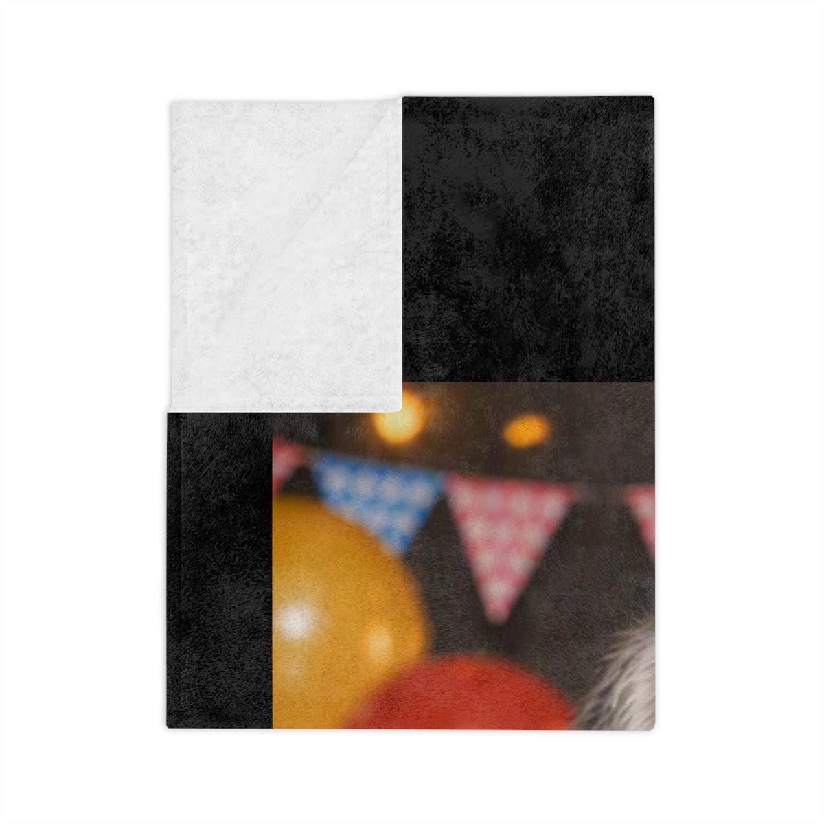 Birthday Buddy English Setter Velveteen Microfiber Blanket