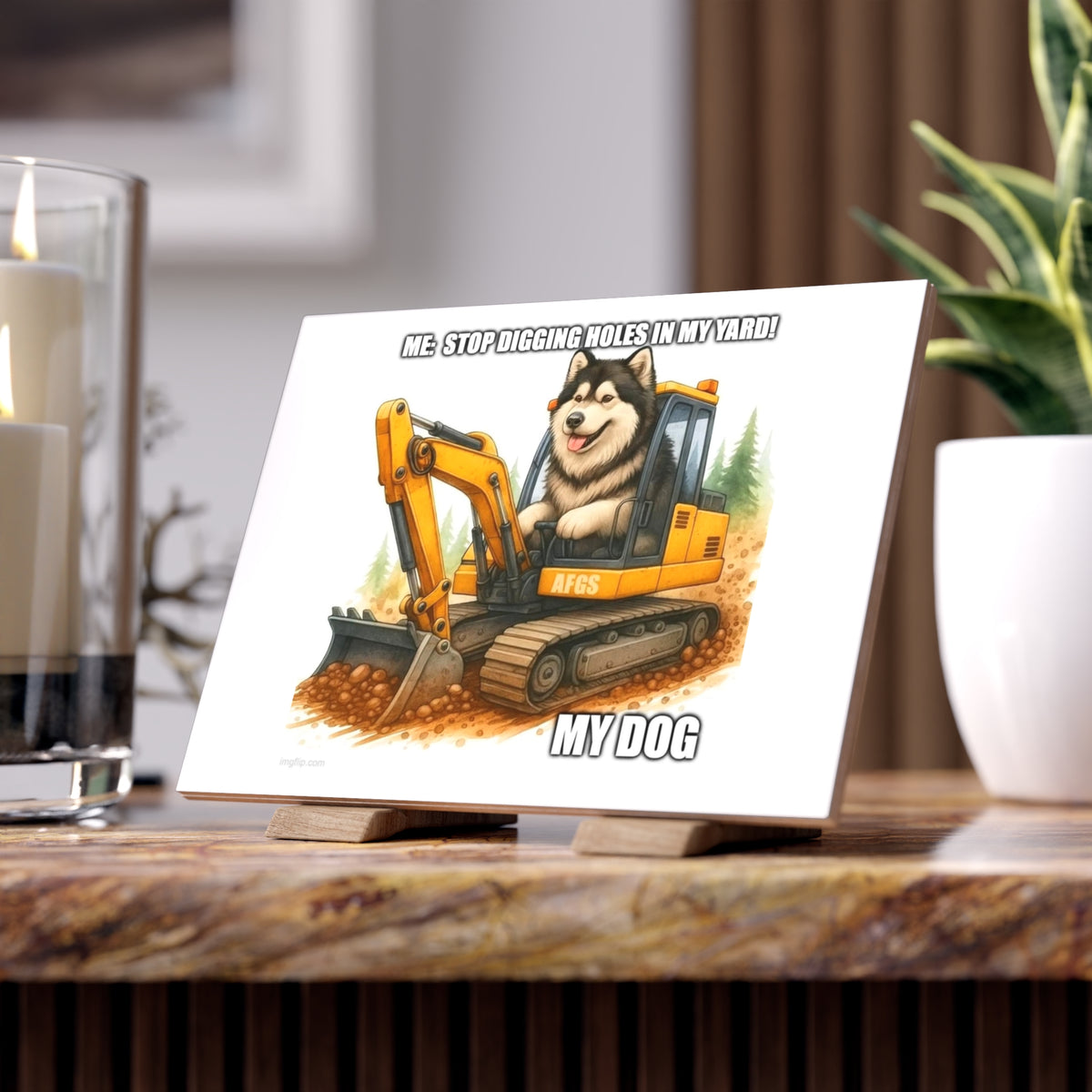 Digmaster 2000 Ceramic Photo Tile