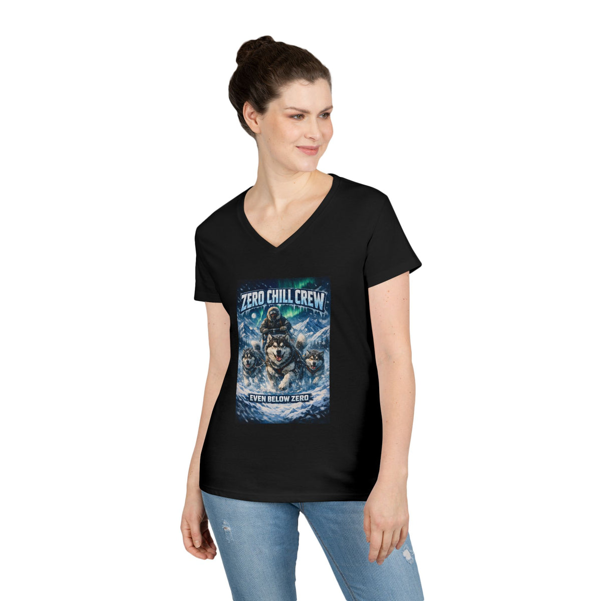 Zero Chill Crew Women's V-Neck Tee