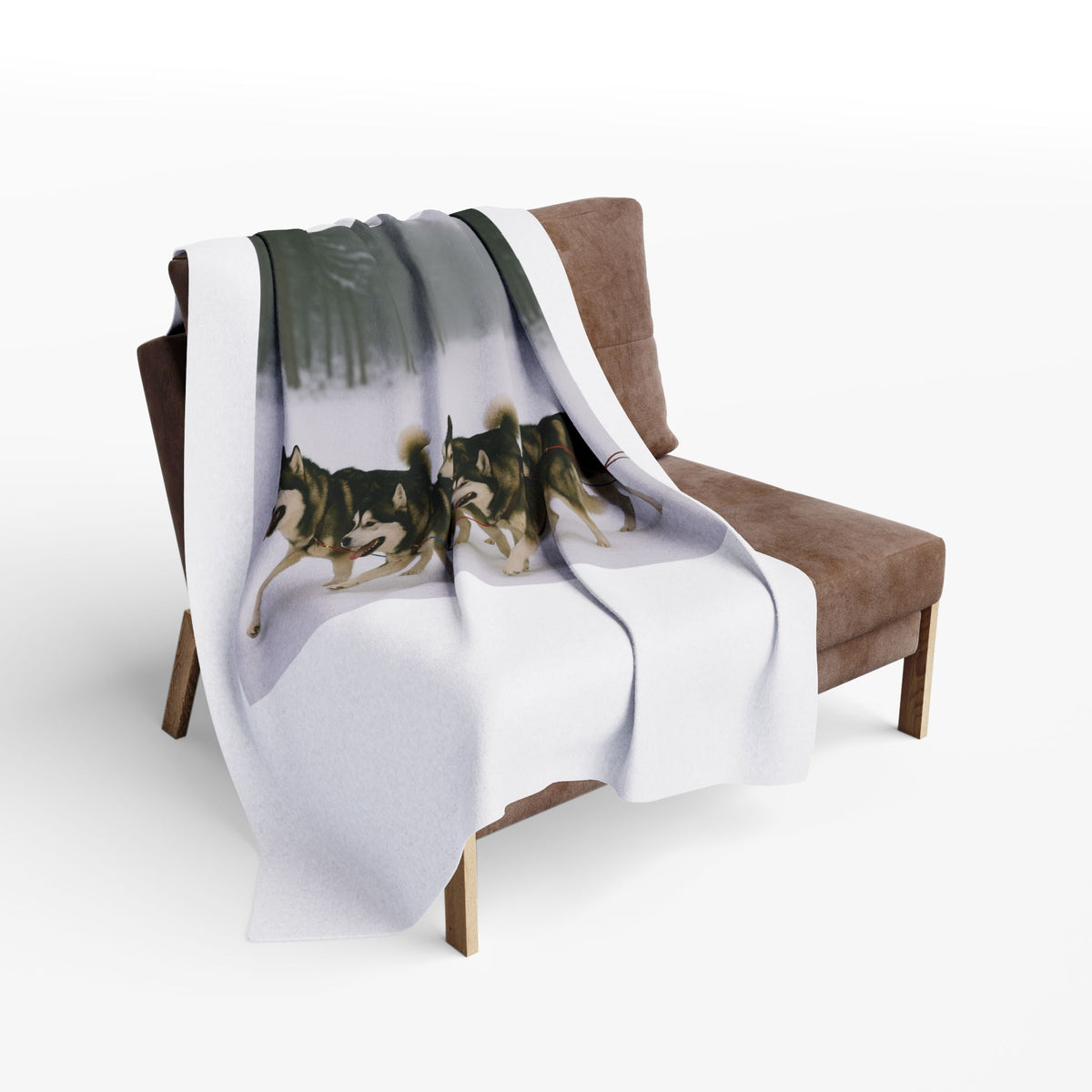 Mush On Arctic Fleece Blanket