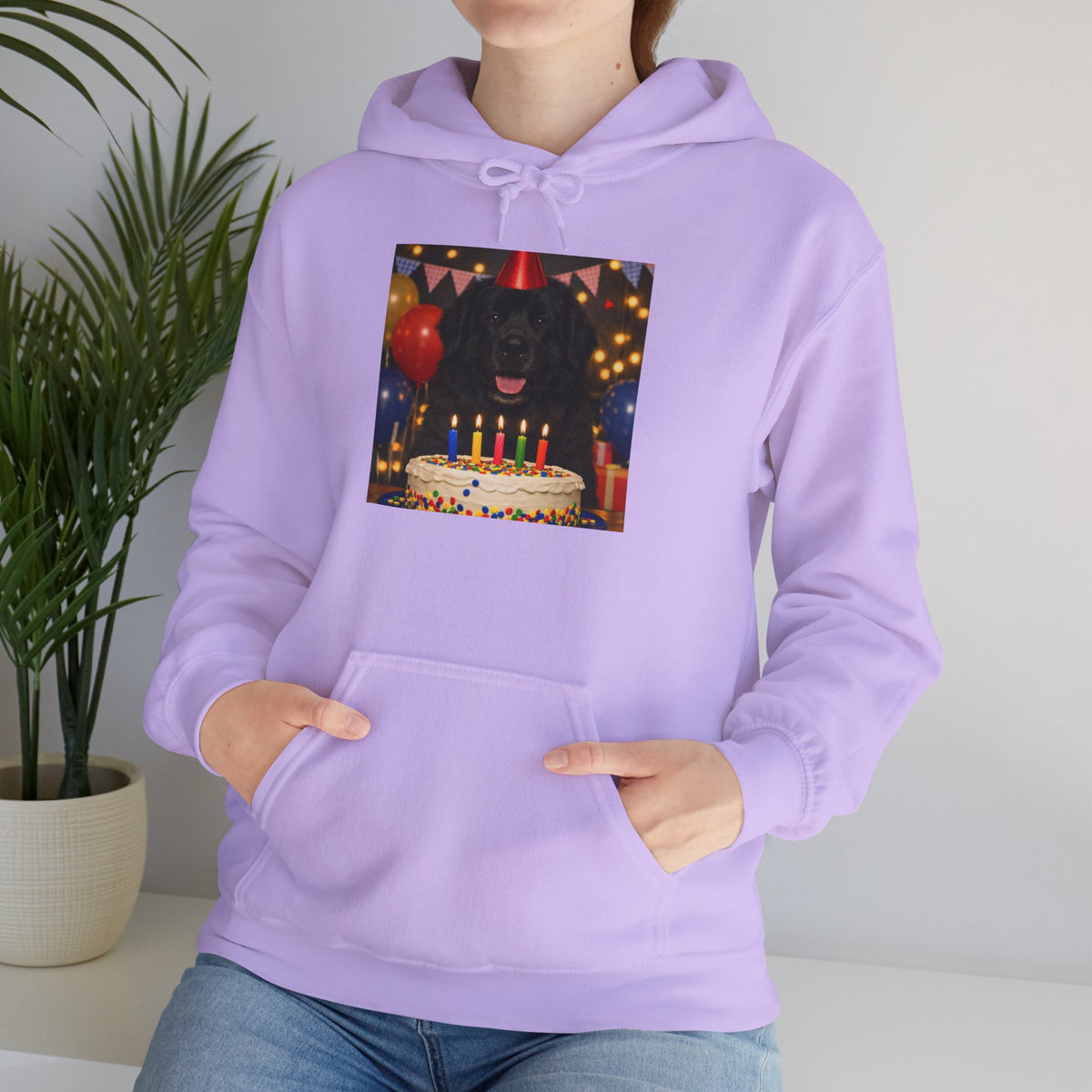 Birthday Buddy Newfie Unisex Hoodie