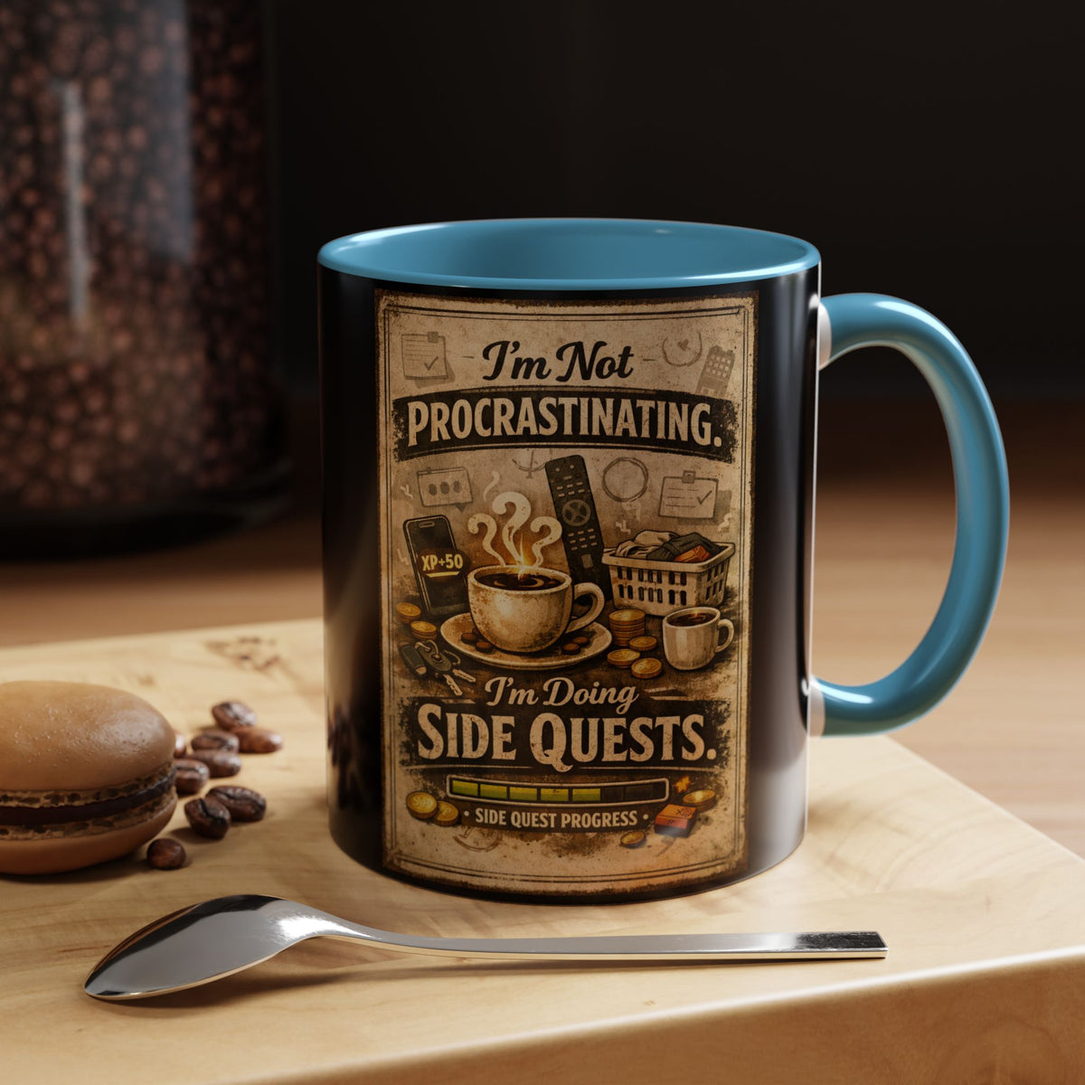 Procrastinating 2-Tone Coffee Mug