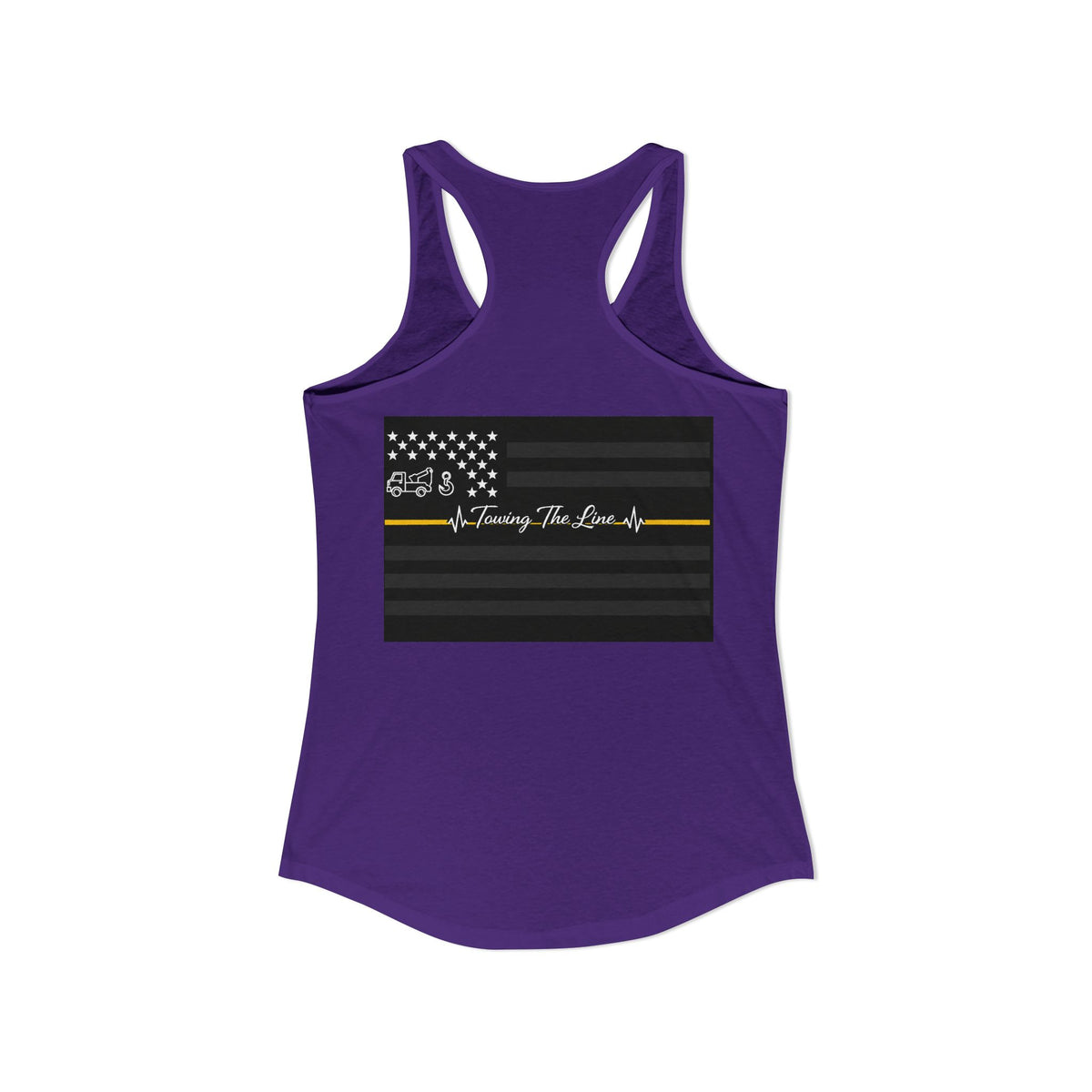 Thin Yellow Line Women's Racerback Tank