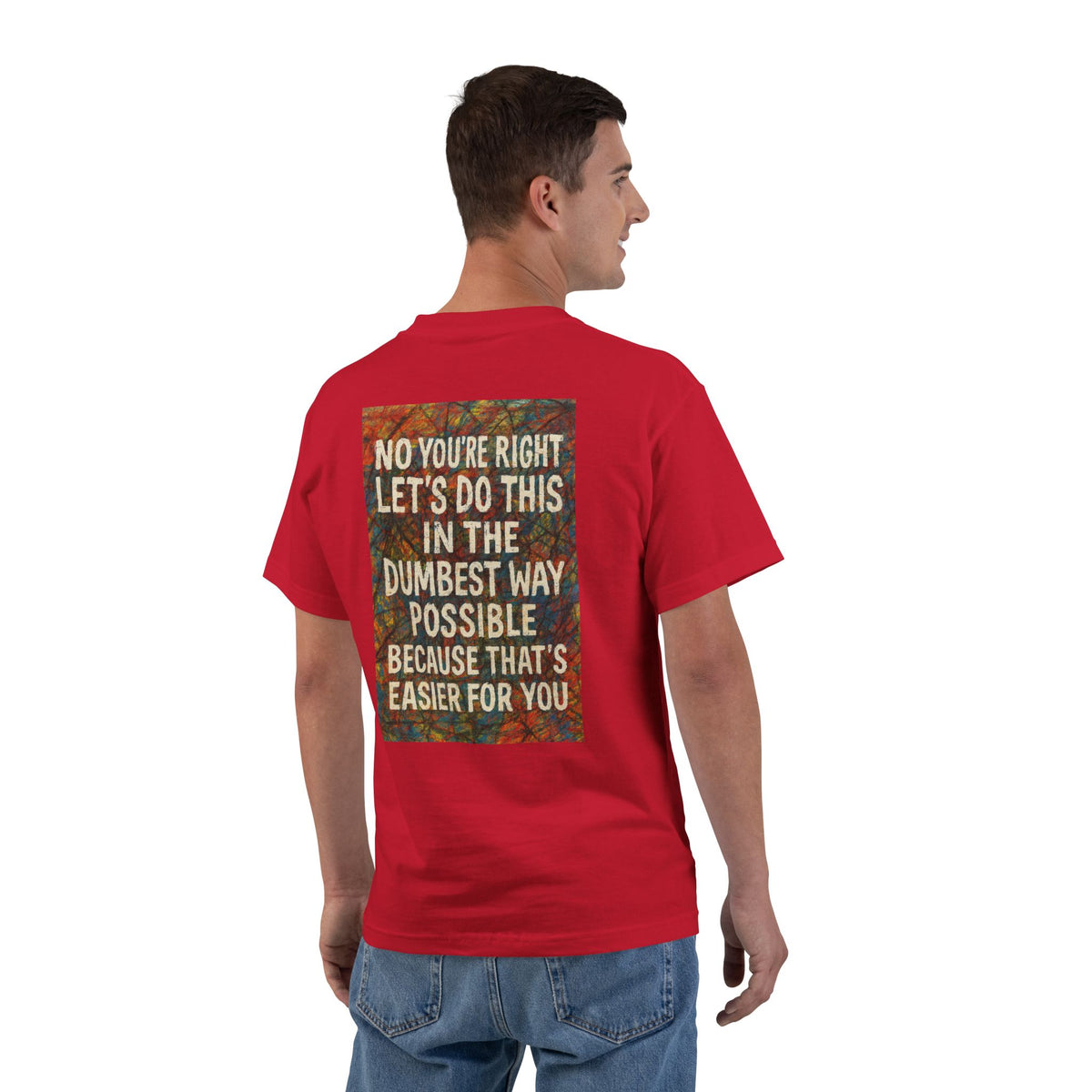 Easier For You Men's Short-Sleeve Crewneck Tee