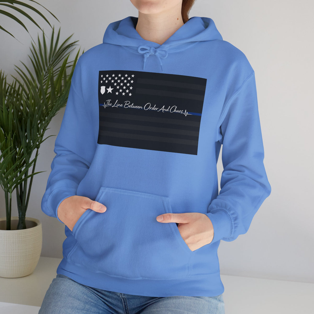 Thin Blue Line Unisex Hoodie