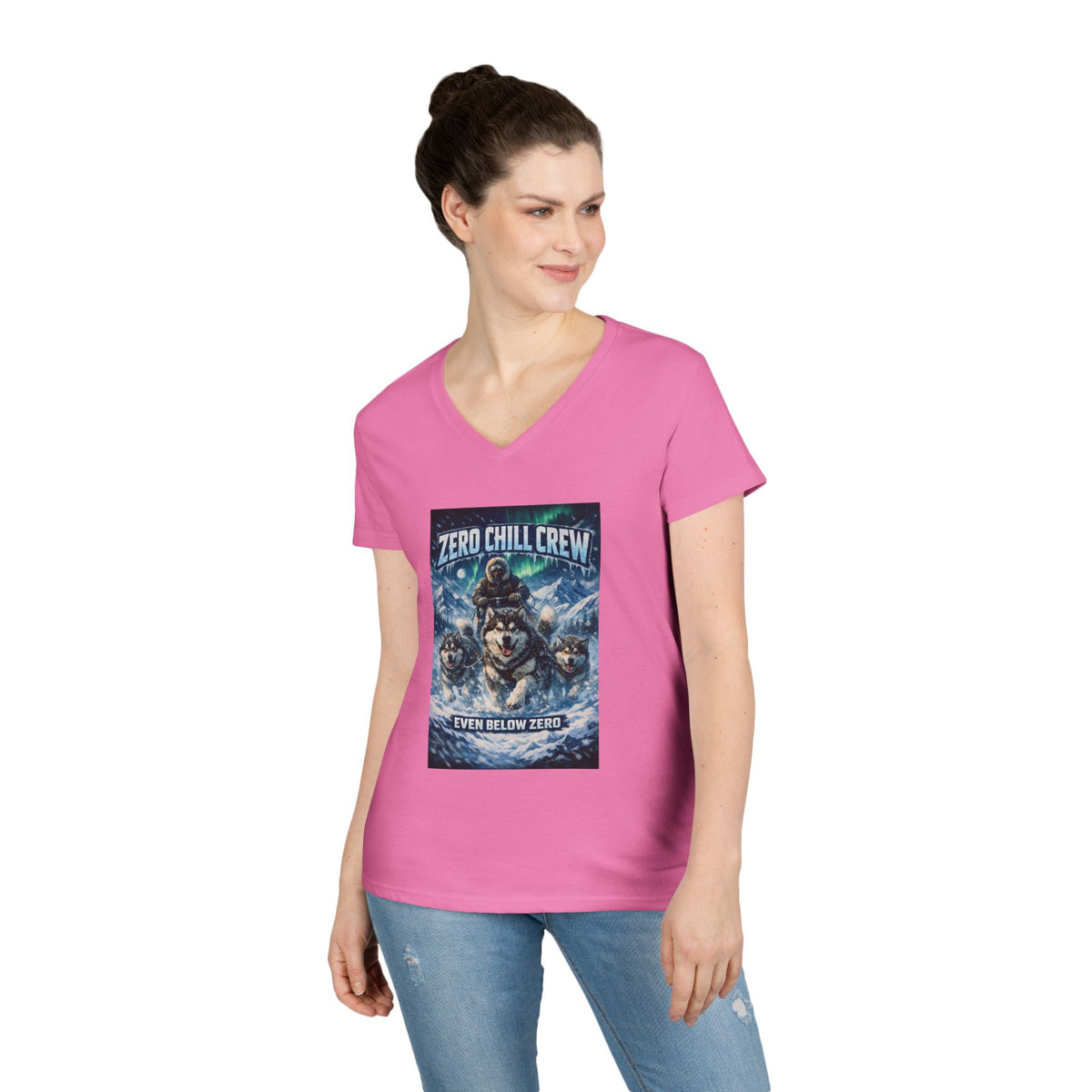 Zero Chill Crew Women's V-Neck Tee