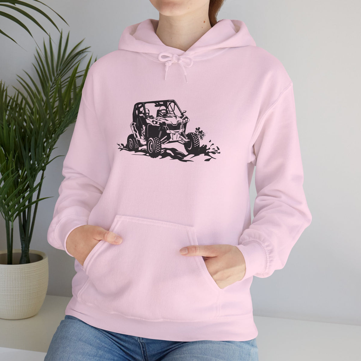 Slingin' Mud Side By Side Unisex Hoodie