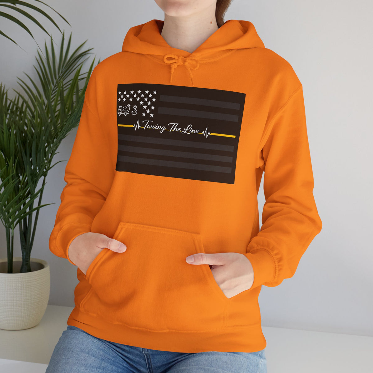 Thin Yellow Line Unisex Hoodie