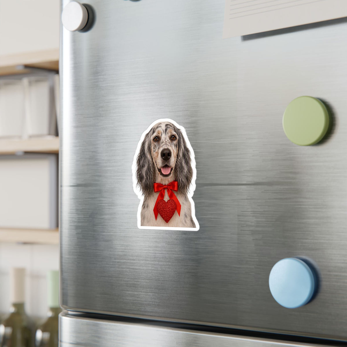 Cupid's Companion English Setter Vinyl Decal
