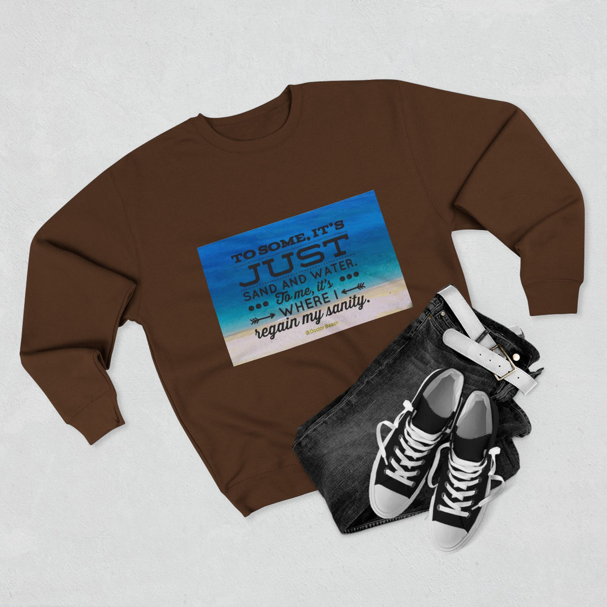 Dr. Beach Unisex Crewneck Sweatshirt