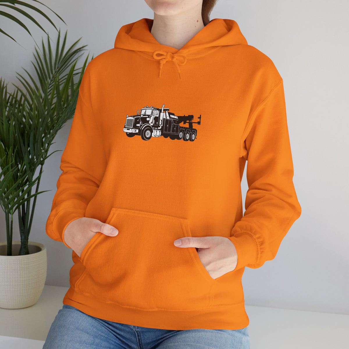 Heavy Tow Truck Unisex Hoodie