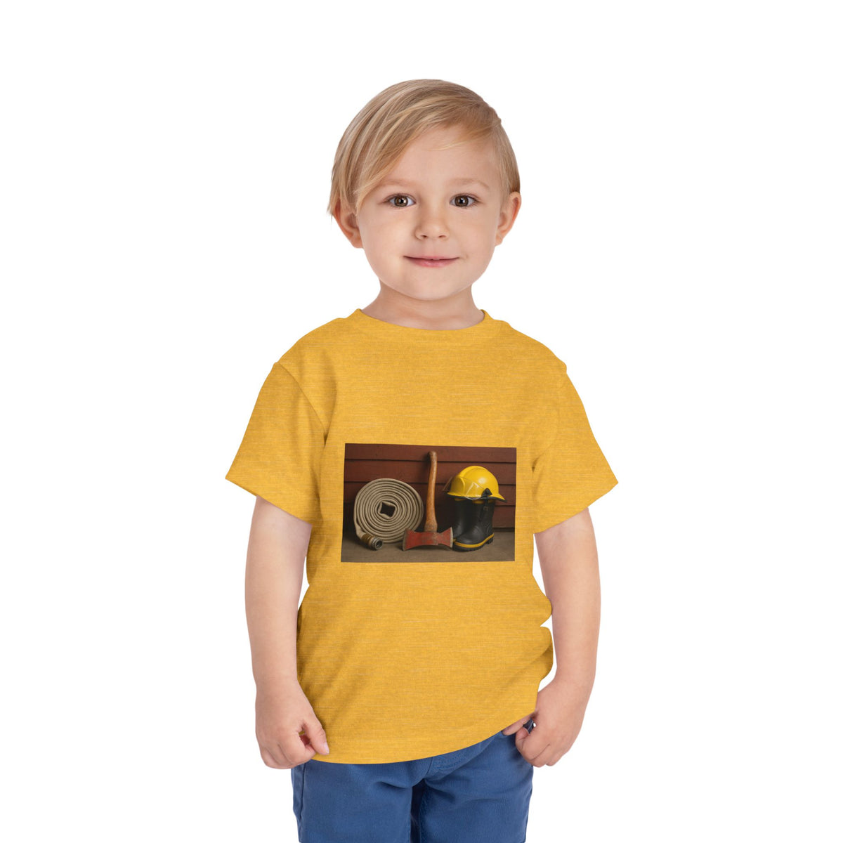 Fire/Rescue Appreciation Toddler Unisex Short Sleeve Crewneck Tee